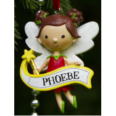 Boxer Gifts Phoebe Fairy Decoration, Ceramic, Multi-Colour, 7.2 x 5 x 1 cm