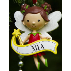 Boxer Gifts Mia Fairy Decoration, Ceramic, Multi-Colour, 7.2 x 5 x 1 cm