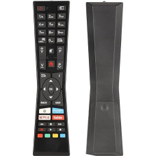 Remote Control RM-C3337 Compatible with JVC 4K UHD TV LT-49K790 LT-32VF52M LT-40VF52M LT-32VH52M LT-43VU63M LT-49VU63M LT-49VU73M Replacement Controller with PrimeVideo NETFLIX YouTube Anti