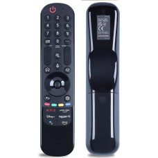 Replacement MR21GA Magic Remote Control, Universal Remote Control Compatible with 2021 4K 8K UHD OLED QNED NanoCell Smart TV (with Pointer and Voice Function) (A)