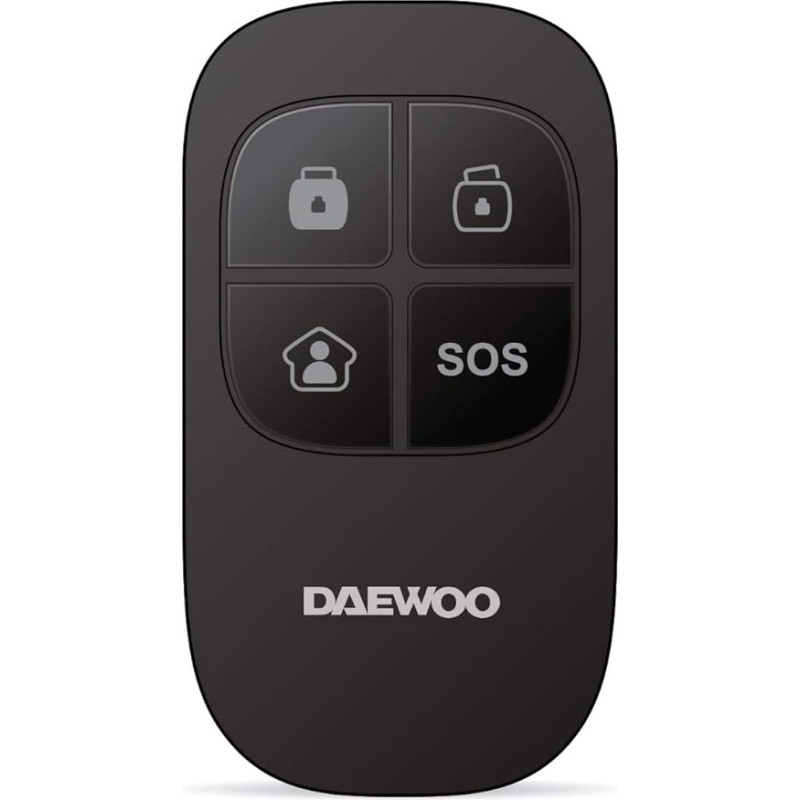 Daewoo WRC501 818012 Remote Control Alarm Black