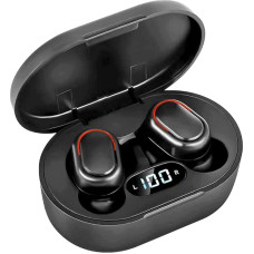 YUMMIN Wireless Ear Clip Bone Conduction Headphones Bluetooth Open Ear Earbuds Sport Wireless Earphones with Ear Hooks Up to 16 Hours Playtime Ear Clip Waterproof Outer Ear Headphones Yellow