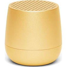 Lexon Mino+ Bluetooth Speaker, Rechargeable, Compatible with TWS Technology (Aluminium) (Light Yellow)