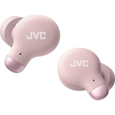 JVC HA-Z250T-P True Wireless Headphones with Active Noise Cancellation, Soft & Comfortable Memory Foam Earplugs, 3 Sound Modes, BT 5.3, 28 Hours Battery Life, Pink