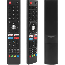 Replacement Voice GCBLTV02ADBBT Remote Control Suitable for Changhong CHIQ Smart TV, YiBiChin Remote Control GCBLTV02ADBBT for Changhong CHIQ SABA Smart TV L32H7S L40H7S L43H7S SA24S46A9 SA32K67A9