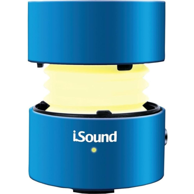 iSound ISOUND-5315 Fire Waves Bluetooth-Lautsprecher (aufladbar, mit Freisprecheinrichtung, für iPod) Schwarz