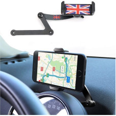 Mini Cooper Mobile Phone Holder Foldable Invisible 360 Degree Rotation Car Phone GPS Holder for Mini Cooper