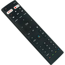 RM-C3363 VINABTY Replacement Voice Remote Control Fit for JVC LED TV LT-32KB208 55U55A 32H31A 75U55A 43U55A 40H33A 65U55A 50Q75A RM-C3369/DYON CR-42A-KT1942-1110 BP650USG9200