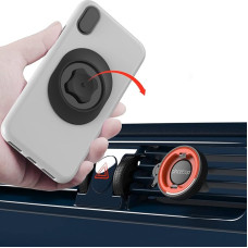 sincetop Car Phone Holder Without Magnet, Universal Car Air Vent Phone Holder with Ultra Lock Quick Mount, Compatible with iPhone Smartphones, Tablets and More【Series C - 1st Gen】