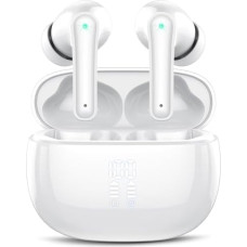 Bluetooth Headphones, In-Ear Headphones Bluetooth 5.3 with 4 HD Microphones, 48 Hours Playtime Wireless Headphones, Deep Bass, ENC Noise Cancelling Earbuds IP7 Waterproof Earphones LED Display USB-C