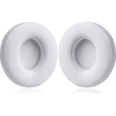 YOCOWOCO Replacement Ear Pads for Beats Solo 2 Wireless/Solo 3 Wireless On-Ear Headphones Earpads with PU Leather and Memory Foam (White)