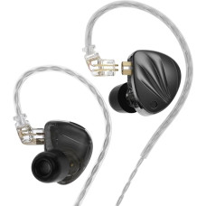 LINSOUL KZ Krila 1DD+1BA Hybrid Technology Tunable In-Ear Headphones with Tuned Switch, Removable Recessed 2-Pin Cable for Audiophile Musicians (Krila, Without Mic)