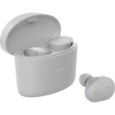 Yamaha TW-E5B True Wireless Earbuds - Earphones in Charging Case with True Sound, aptX Adaptive, Game Mode, Ambient Sound, Listening Care and Built-in Microphone - Grey