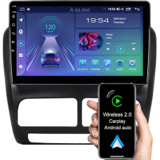 ACAVICA 2+32GB 9 Zoll Android 13 Autoradio für Fiat Doblo MK2 2010-2015 Touchscreen Navigator GPS Car Radio Stereo mit Wireless Carplay Bluetooth WiFi DSP USB