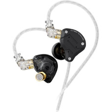 keephifi KZ ZS10 Pro In-Ear Monitor, 4BA+1DD KZ Headphones Multi-Driver In-Ear Headphones IEM, KZ Wired HiFi Headphones, Stage Monitor for Singer, Guitarist, Drummer