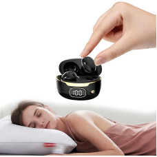 Smallest Sleep Headphones Wireless Bluetooth Mini Wireless Headphones for Sleeping Earbuds Invisible In-Ear Wireless Earphones for Work Hidden Headsets for Side Sleepers Small Ears in Ear