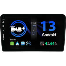 SXAUTO - Built-in DAB - Android 12 IPS Car Radio for Audi A3 8P 8PA S3 RS3 (2003-2013) - Built-in Carplay/Android Car - Camera + MIC - 4G + 64G - 360-CAM Steering Wheel Control Fast Boot WiFi - 2 DIN