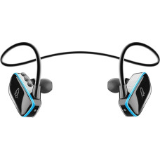 AQL Sport Thorpedo | Bluetooth Headphones | Bluetooth Sports Headphones - Waterproof to 2 Metres - 4GB Memory - 200mAh Battery, 8 Hours Runtime - 2 Hours Charging Time - Black