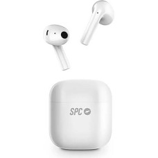 SPC Zion Studio Wireless Bluetooth 5.2 Headphones with Noise Cancellation, Ultra Compact, Touch Control, Handsfree, Waterproof and USB-C Charging Case