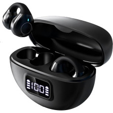 Wireless Earbuds Bluetooth 5.4 Clip On Sport Gym Workout Open Ear Cuff Bluetooth for iPhone Android Runners Hiking