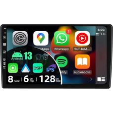 BXLIYER - 6G+128G - Android 12 IPS Car Radio Suitable for Citroen Berlingo (2008-2019) - Wireless CarPlay/Android Car/DSP - LED Camera & Mic - 9 Inch 2 DIN - DAB Steering Wheel Control Fast Boot 360