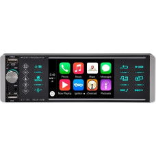 GOFORJUMP 4 Inch Single Din Car Stereo Bluetooth Car Radio with Remote Control Touch Screen Car Radio Support FM/Mirror Link/SWC/USB//AUX-in