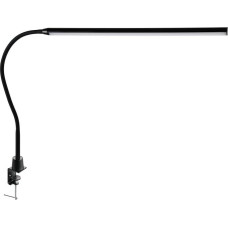 ALCO-Albert 936-11 LED Desk / Workplace Light with Table Clamp Black 3 Levels Dimmable On/Off Switch 56 LEDs Plastic 10 Watt Approx. 60 x 2.5 x 50 cm