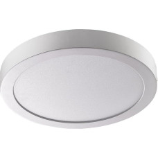 ALCO-Albert 9227 LED lubinis šviestuvas, apvalus, apie 22,5 x 4 cm, sidabrinis, metalas, 22,5 x 35 cm