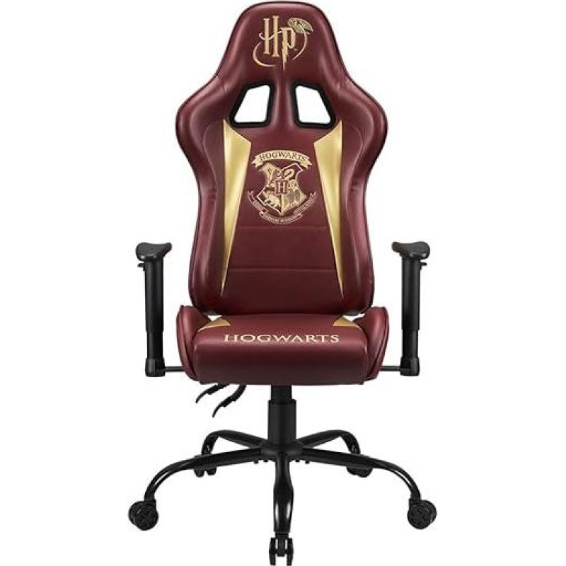 SUBSONIC Harry Potter - Ergonomischer Gaming-Stuhl Verstellbare Rückenlehne/Armlehnen - Adult Gaming Chair offizielle Lizenz Rot
