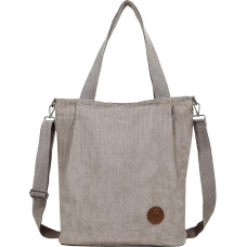 TANTOMI Shopper Tasche Damen Umhängetasche Damen Mittelgroß Gross mit ReißVerschluss,Tote Bag Groß Arbeitstasch Handtasche Schultertaschen für Arbeit Reisen Einkaufen Schule Und Alltag