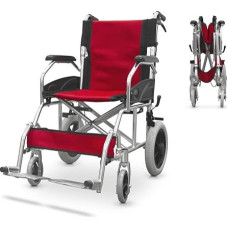 QUIRUMED sulankstomas neįgaliųjų vežimėlis Aliuminio rėmas Ultralengvas keleivio stabdžiai Kompaktiškas ortopedinis
