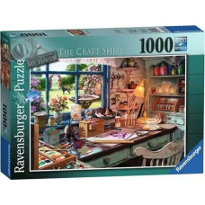 Ravensburger My Haven No 1. The Craft Shed 1000 Piece Jigsaw Puzzle for Adults and Children from 12 Years