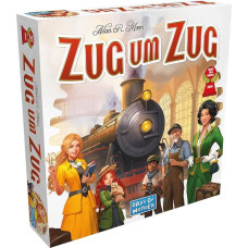 Days of Wonder, Ticket to Ride (Refresh), Šeimos žaidimas, 2-5 žaidėjai, 8+ metų, 30-60 minučių, vokiečių kalba