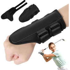 Golf Handgelenk Trainingshilfe für Schwungkorrektur - Professionelle Trainer Stützbandage für Golfübungen - Verstellbares Handgelenkstützband zur Haltungskorrektur - Schwungtrainingsgeräte für