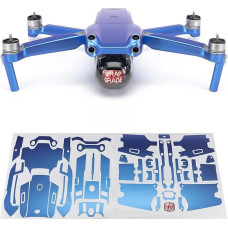 Wrapgrade Main Unit Skin Compatible with DJI Air 2S (CELESTE BLUE)