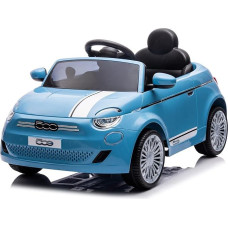 TURBO CHALLENGE - FIAT 500 - Elektrinis vežimėlis - 119223 - Nuotolinio valdymo automobilis - Mėlynas - Max. 30 kg - Plastikas - Įkraunamos baterijos ir akumuliatoriai į komplektą neįeina - Nuo 3 iki 6 metų