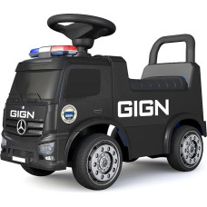 TURBO CHALLENGE - Mercedes Antos GIGN - Walker - 119218 - Freewheel - Black - Max. 25 kg - Plastic - Batteries Not Included - Children's Toy - Gift - From 12 Months