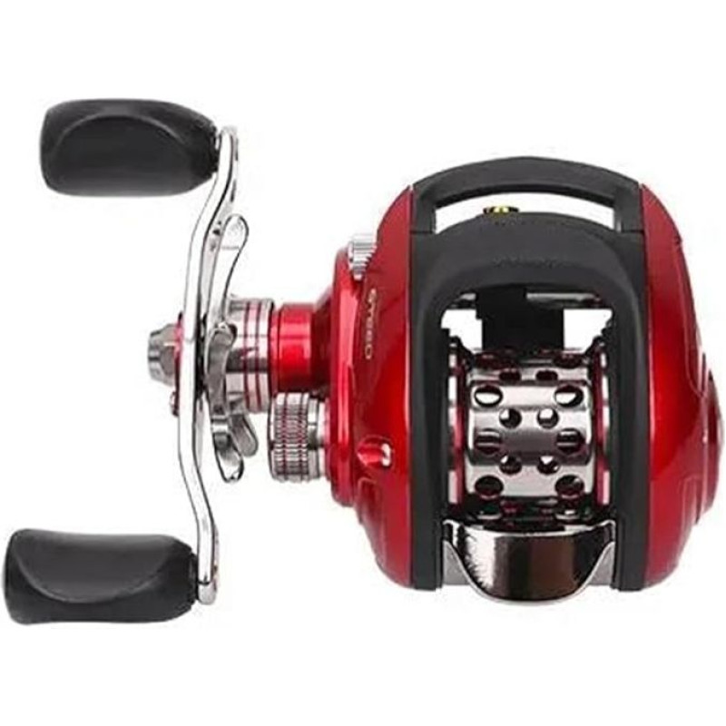 Spinnrolle Angelrolle Mit Magnetbremse 6,5:1 Für Links Und Rechtshänder Karpfenrolle Roller