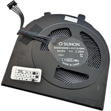 CPU Cooling Fan Compatible for Lenovo ThinkPad E480, E485, E490, E495, E580, E585, E590, E595; NP: EG50050S1-CC10-S9A, ND75C30-18E09, BAPA0706R5H-Y001