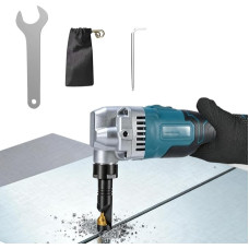 Wireless Metal Nibbler Compatible with Makita 18V Battery, 3 Speed Adjustable, 1900SPM, Cordless Metal Sheet Cutter, 950W Brushless Motor Nibbler Scissors for Cutting