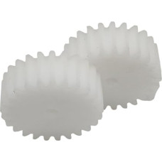 Kunststoff-Schneckenräder, Kunststoff-Motor-Stirnrad, 2er-Pack, 1,5 mm, 22 Zähne, 36 mm Außendurchmesser, 15 mm Dicke, 4-15 mm Bohrung (6 mm Bohrung)(6.35mm BORE)
