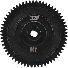 Edelstahl 60T 32p RC Spur Gear für SCX10 Pro 1/10 RC -Auto -Upgrade -Teile verbessert die Leistung