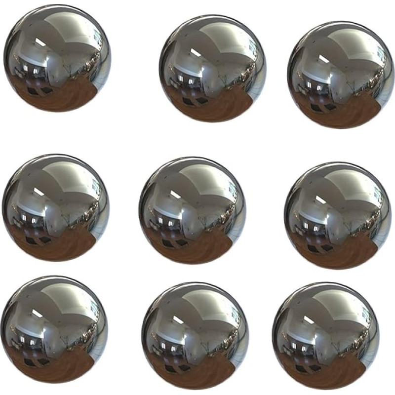 SUOFEILAIMU 10 PC SIC Keraminiai rutuliukai 1.588 2.381 3 3.175 3.969 4 4.763 5 5.953 6 mm Silicio karbido tikslumo rutuliukų skersmuo 1.588 mm