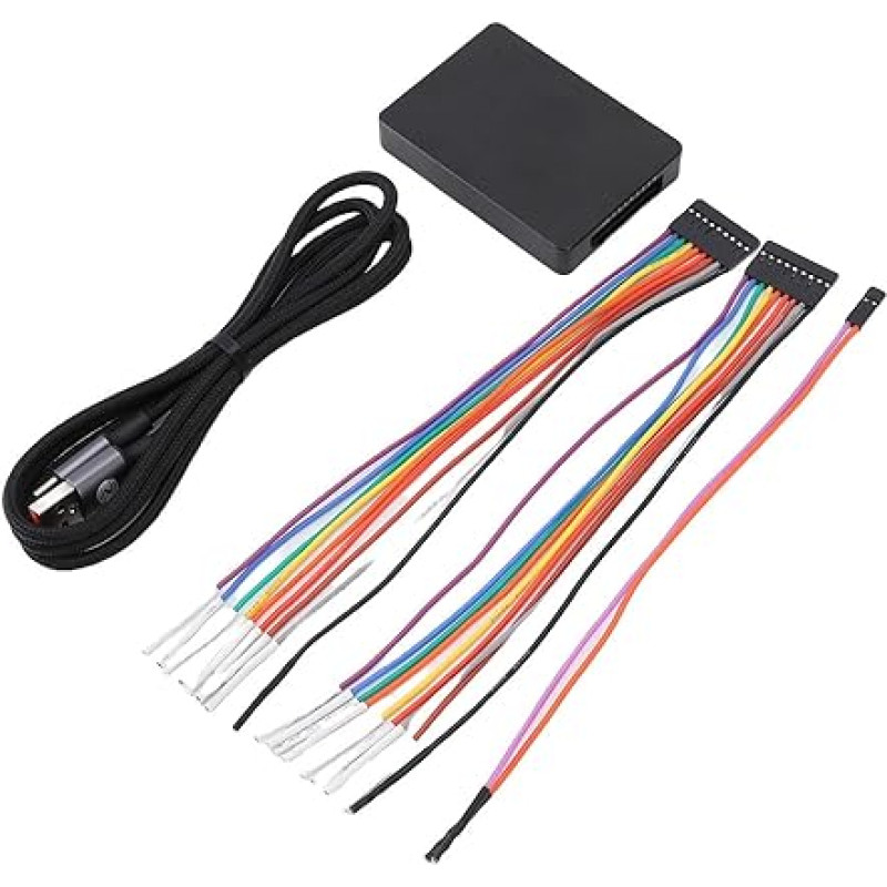 Acouto Logikanalysator, 16 kanalų, 16 G Abtasttiefe, Tragbarer USB-Logikanalysator für die Telekommunikation, Atemberaubende Speicherung u, Kanäle,