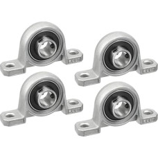 4/10 Stück Zinklegierung Durchmesser 8 mm 10 mm 12 mm 16 17 mm Innendurchmesser Kugellager Lagersitz Montagehalterung KP08 KP000 KP001 002 Kp004 Kp005(KP002 16mm,10Pcs)