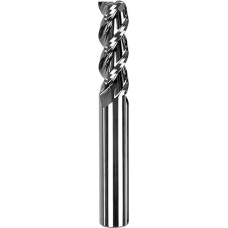 Fräsmaschine, 3-schneidiger Hartmetall-Schaftfräser, Wolfram-Schaftfräser, 1 bis 20 mm, skirtas aliuminiui, stiklo pluoštui, akrilui, Holz, Kupfer und Kunststoff(16x16x45x100)