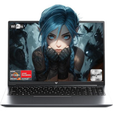 Ryzen 7 7730U Gaming Laptop, 15.6 Inch Laptop, 16-Thread CPU, up to 4.5 GHz, 16 GB RAM, 512 GB SSD, NVMe PCIe 3.0, Supports 4 TB SSD Expansion, Gaming Laptops, Lightweight, WiFi6, HDMI