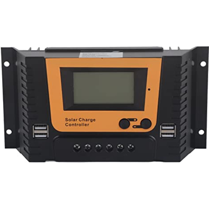 Saulės valdiklis LCD saulės kolektorių įkrovimo valdiklis įvairioms baterijoms BSC3048 30A 12V / 24V / 36V / 36V / 48V pažangus įkrovimo valdymas 30A