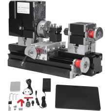 12VDC 60W 12000RPM CNC mini tekinimo staklės įrankis 