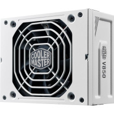 Cooler Master V850 SFX Gold ATX 3.1 EU Plug - 850W 80 Plus Gold PC Power Supply, Fully Modular Power Supply, SFF/mini-ITX Power Supply, 92mm FDB Fan, PCIe 5.1 Cable, SFX to ATX Bracket - White